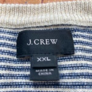 NWOT- J Crew- XXL crewneck sweater. Light weight.